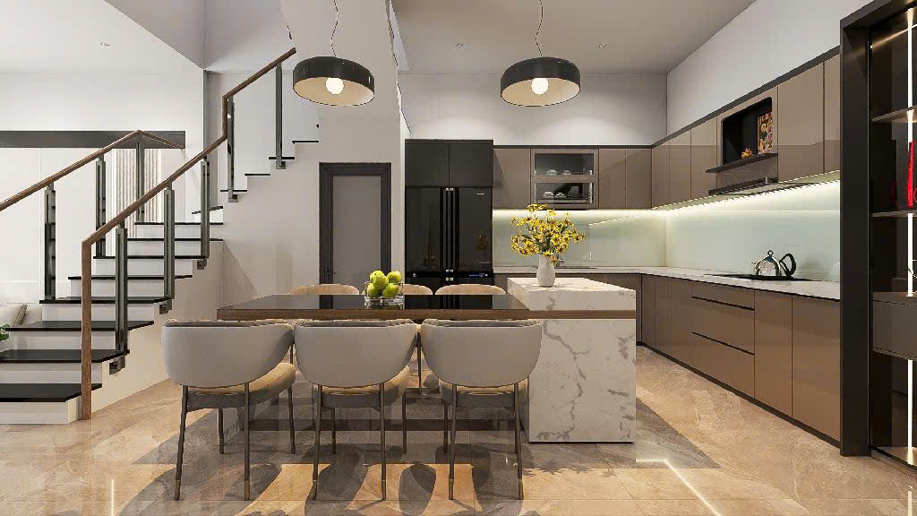 Cần bán nhà 3 tầng- Mới- Full nội thất- Hàn Mạc Tử- Hải Châu- Đà Nẵng- chỉ 5,x tỷ - Ảnh 3